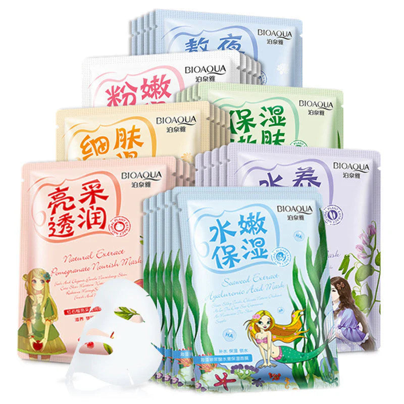 🌸 Korean Glow™ Hydrating Face Mask Reveal Your Radiance – K-Beauty Secret in Every Sheet! - 25% Off