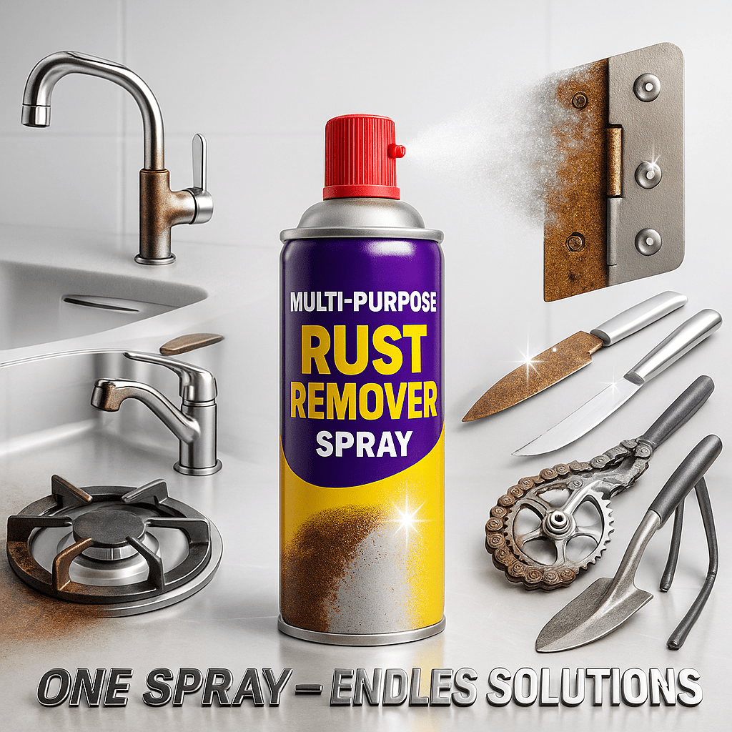 Premium Multi-Purpose Rust Remover | Anti-Corrosion & Metal Protection Spray