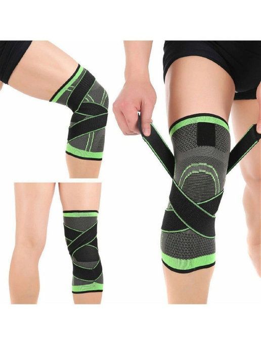 Pair Of Scientific Knee Pads  - Random color (Green , Orange or Black)