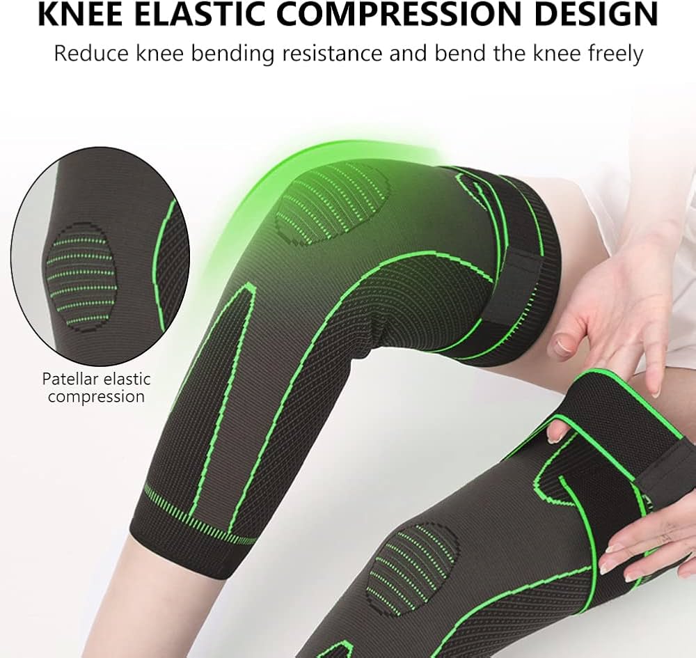 Pair Of Scientific Knee Pads  - Random color (Green , Orange or Black)