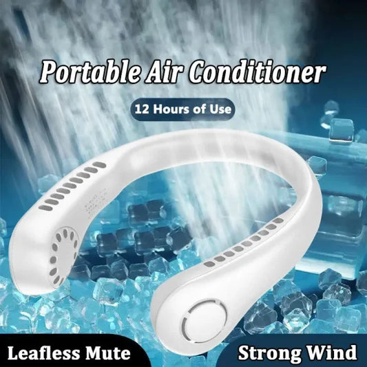 Mini Hanging Neck Fan with Usb Charging